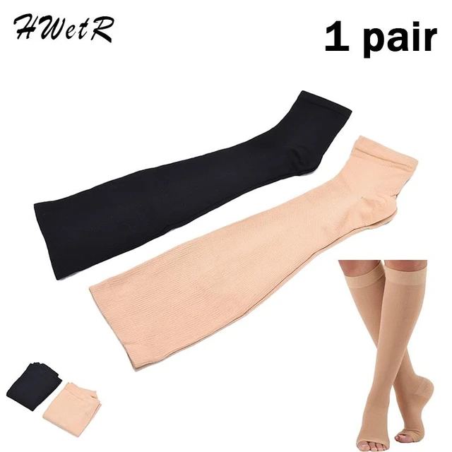 Medias de Compresion Mujer Hombre Calcetines Compresivos para Deporte Thigh  High