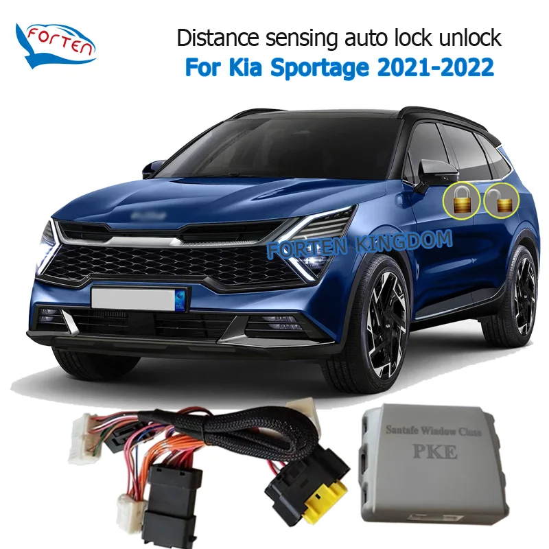 

Car Auto Intellect Distance sensing Door Lock Unlock Kit Module For Kia Sportage 2021-2022
