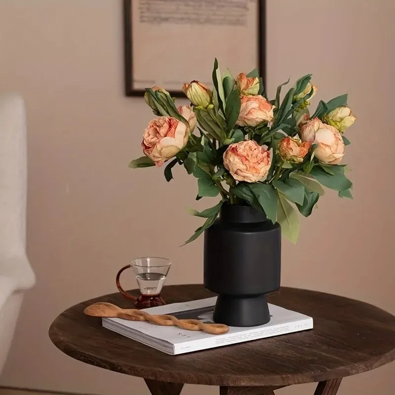 Elegant Peony Artificial Flower Bouquet