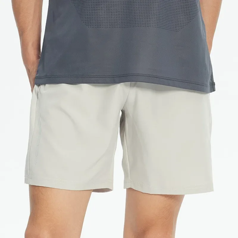 Short d'entraînement patchwork pour homme, short de course, short de sport à séchage rapide, short décontracté, culotte de fitness, poches zippées, été, nouveau