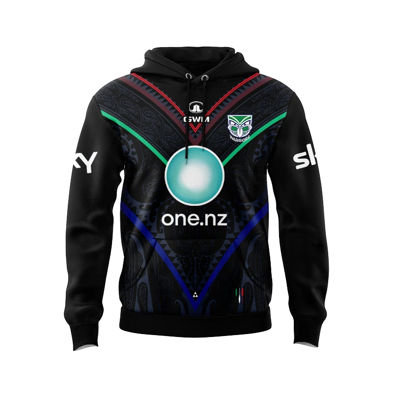Hoodie New Zealand Warriors Men's Aboriginal Jersey Replica