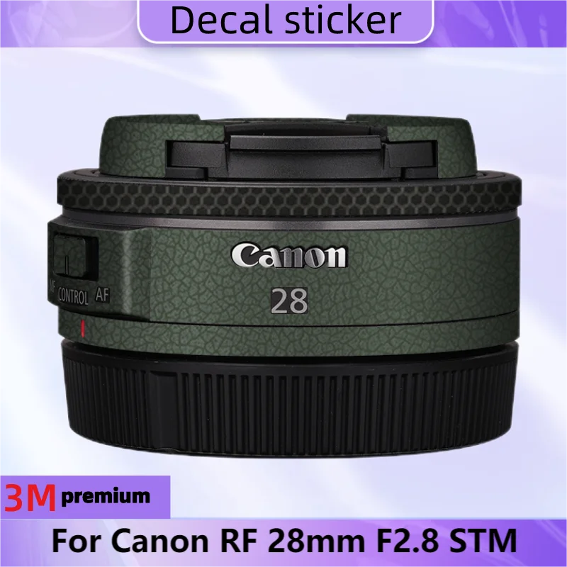 Per Canon Rf 28Mm F2.8 Stm Decal Skin Vinyl Wrap Film Obiettivo Della Fotocamera Adesivo Protettivo Per Il Corpo Cappotto Rf28/2.8 Rf28 2.8 F/2.8