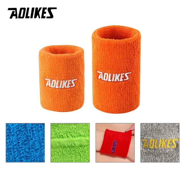 Sports Wristbands (8/11 cm) – Absorb Sweat and Protect Your Wrist | Ideal for Gym, Running and Tennis