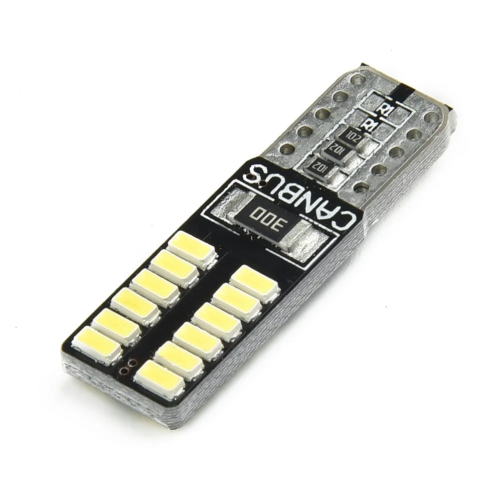 10ks T10 W5W SMD 3014 24LED auto klín odbavení světel parkovací lehký pro volvo S80L XC90 C70 V40 V50 XC60