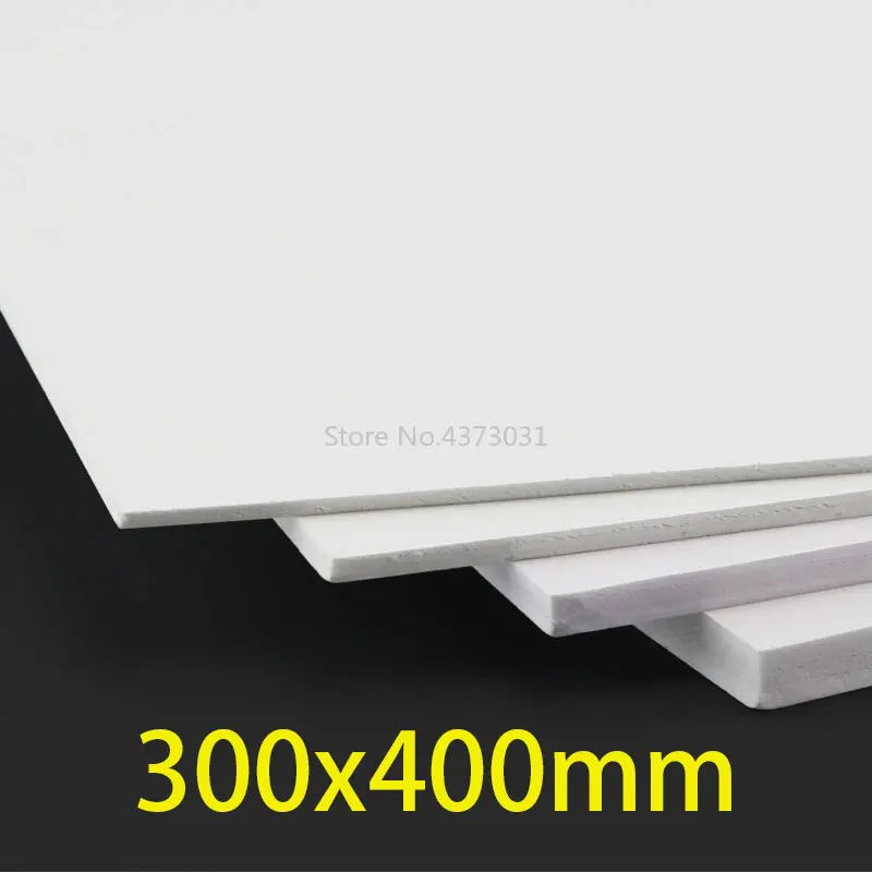2Pcs 300x400mm White PVC foam board Model making material plastic flat  board For DIY Building model materials - AliExpress