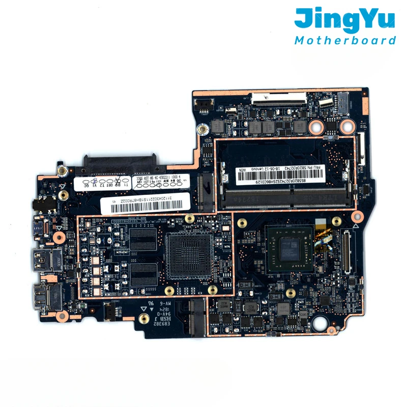 Материнская плата для ноутбука Lenovo Ideapad 330S-14AST, материнская плата A6-9225U CPU UMA 4G 100% протестирована ОК