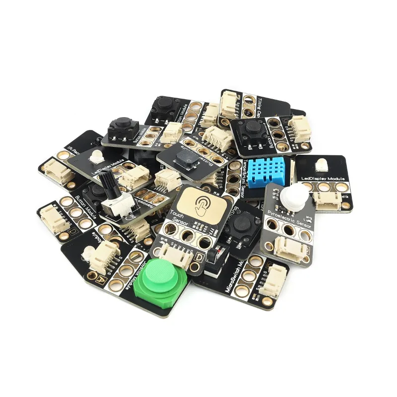 Infrared sensor module, distance sensing, obstacle avoidance smart car compatible with Arduino microbit Lego bricks