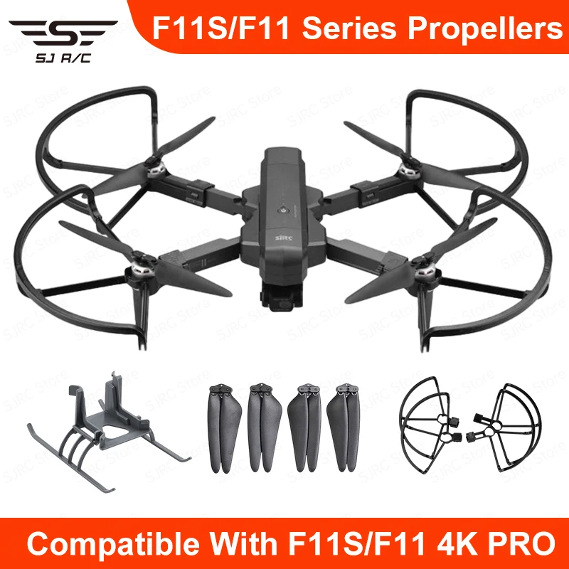 SJRC F11S 4K Pro Drone Propeller Protector F11 4K Drones Landing Gear Parking Apron Pad Accessories Yagi Drone Antenna Blades