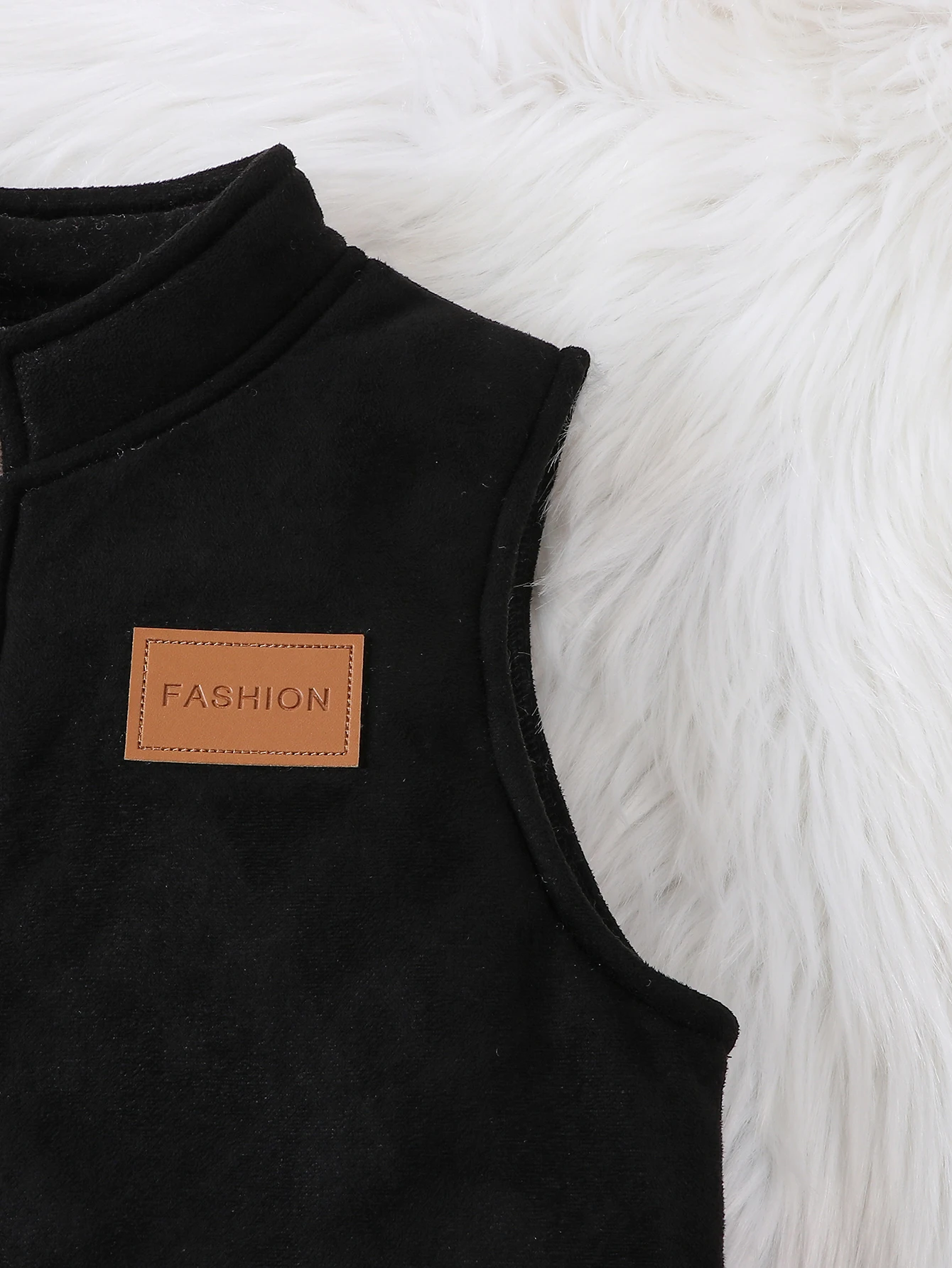 Boys Fleece Zip Vest 4