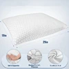 Cooling Bed Pillows for Sleeping Shredded Memory Foam Pillows Adjustable Firm Pillows for Side Back and Stomach Sleepers 2