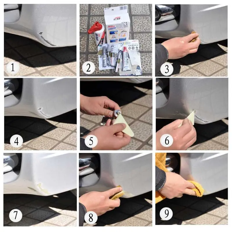 Car Body Putty Scratch Filler Painting Rep Pen Non Toxic Auto Restore Tool