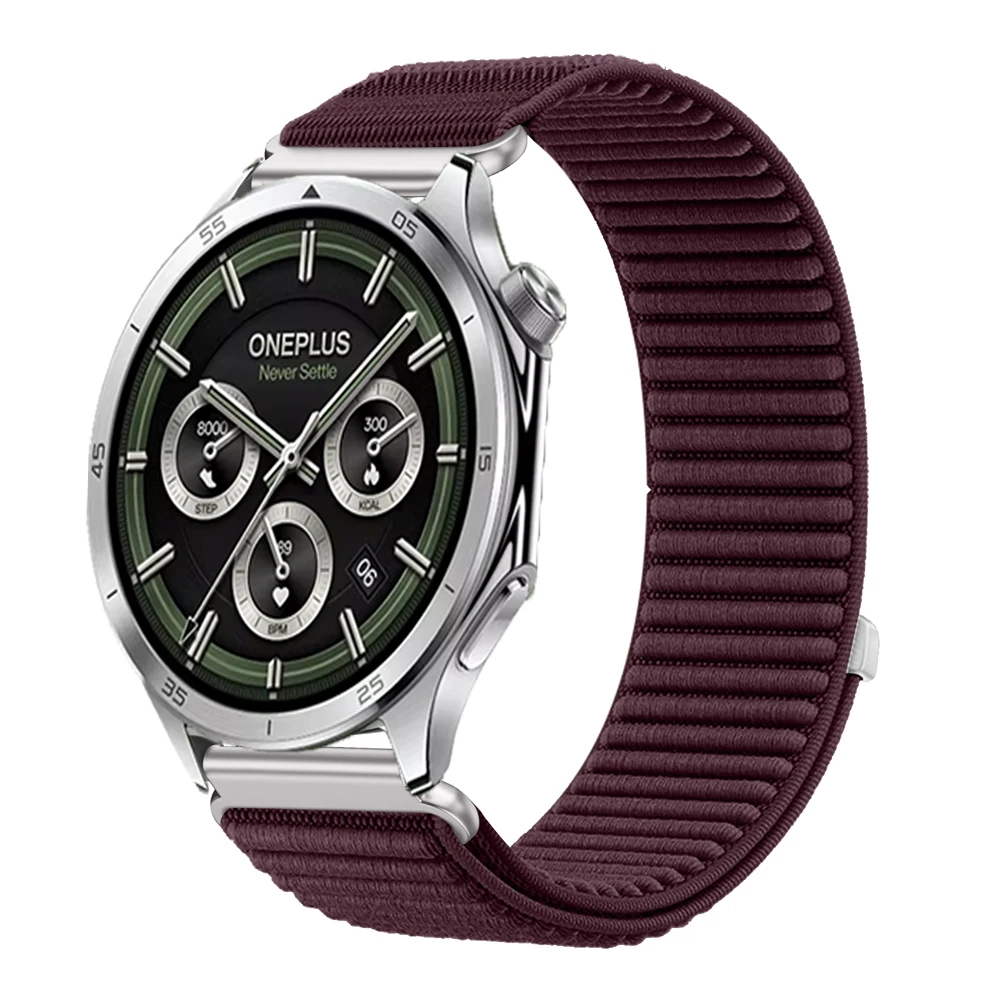 Versatile Wave Nylon Strap - Sport Bracelet Accessory, 22mm/18mm