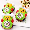 Cute Cartoon Smile Face Toy Phone Car Funny Parent-child Interactive Game Gift for Kids Develop Intelligence Education Random 1