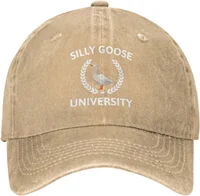 Silly Goose Hat Silly Goose University Hat Women Dad Hat Funny Cap 1