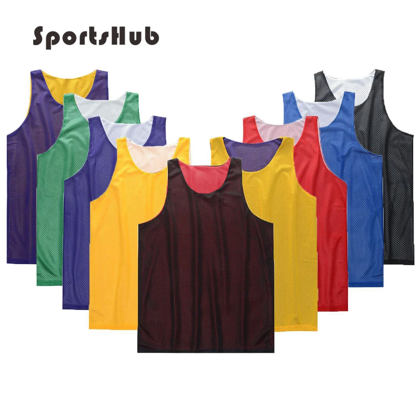 Basketball Jerseys SPORTSHUB Anti-pilling Breathable Basketball Jerseys Polyester Anti-wrinkle College Basketball Jerseys Prints SAA0003