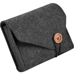 Portable Travel Electronics Organizer - Felt Power Adapter Storage Bag, USB Cable Carrying Case, Compact & Practical Design (Heisebao)