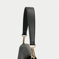 Sangle de sac en cuir Élpour sacs à main, sangle de sac à main courte, sangle de sac à main dorée, ceinture de remplacement 3