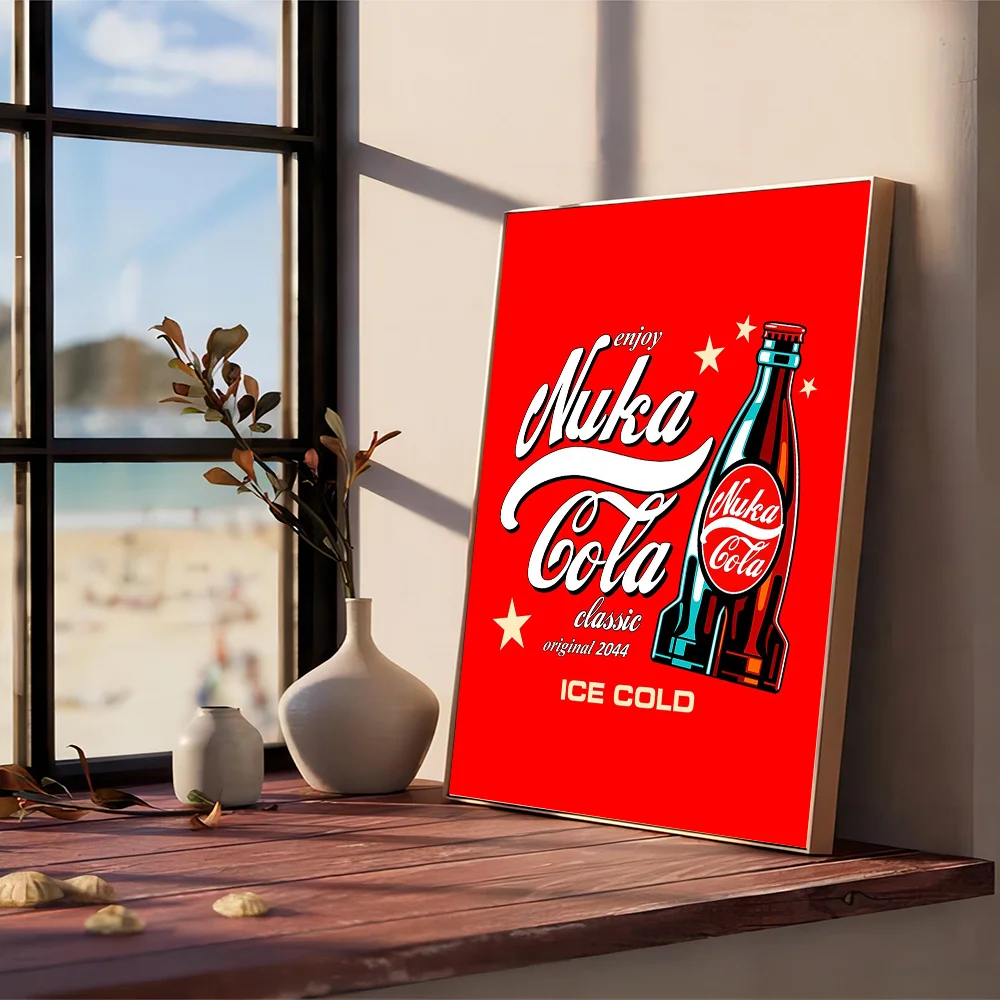 Fallout 3 4 Game Good Quality Prints And Posters Waterproof Paper Sticker Coffee House Bar Posters Wall Stickers Peckshirt