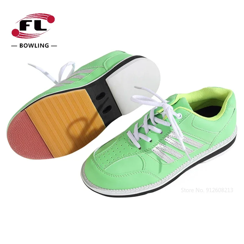 Pro Unisex Bowling Boots Big Size 46 Unisex Cushioing Bowling Shoes With Skidproof Sole Breathable Sport Sneakers Casual