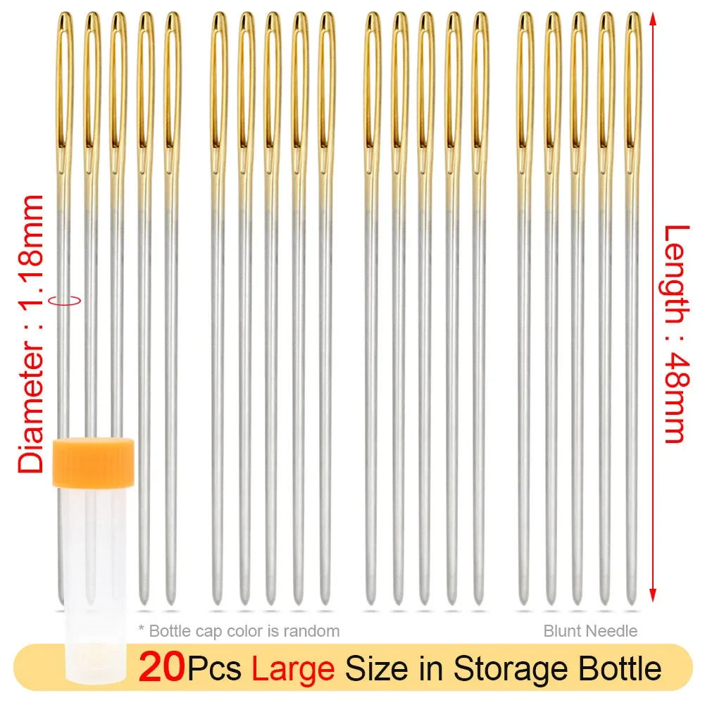 Blunt Stitching Needles 10pk - Leathersmith Designs Inc.