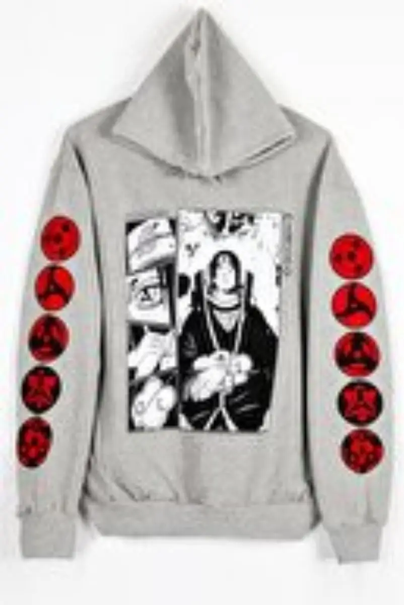 Толстовка унисекс Itachi Uchiha с рукавами | Женская одежда