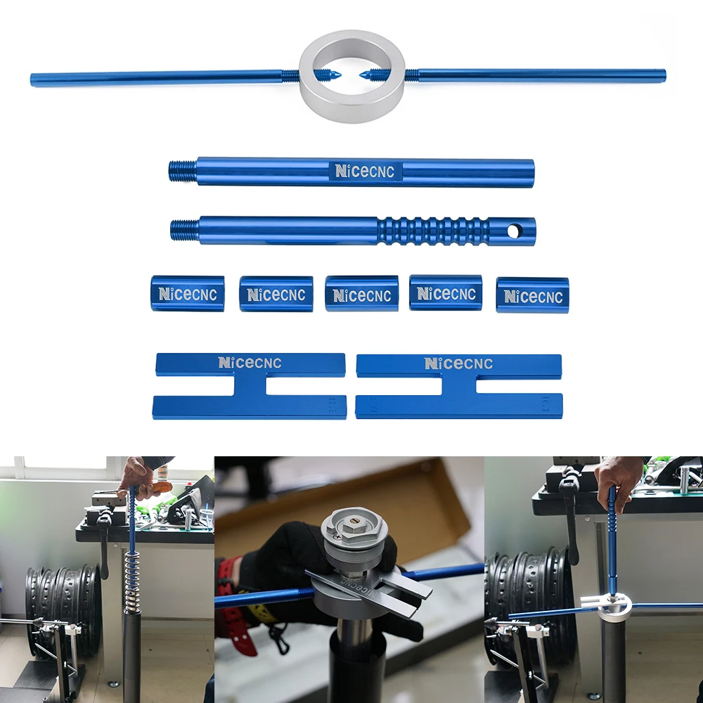 Fork Spring Compressor Tool Motorcycle Tools Fork Damper Rod Holding