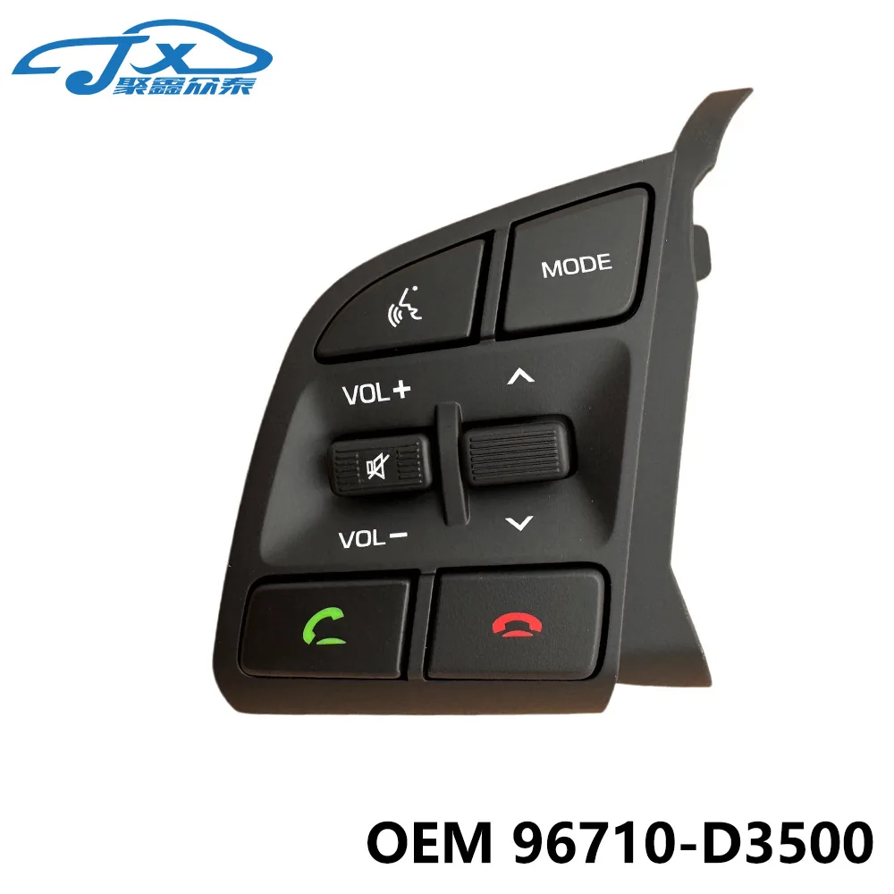 

96710D3500 Steering Wheel Remote Control Switch Left for Hyundai Tucson 2016+ TL Bluetooth Button Music Switch 96710-D3500