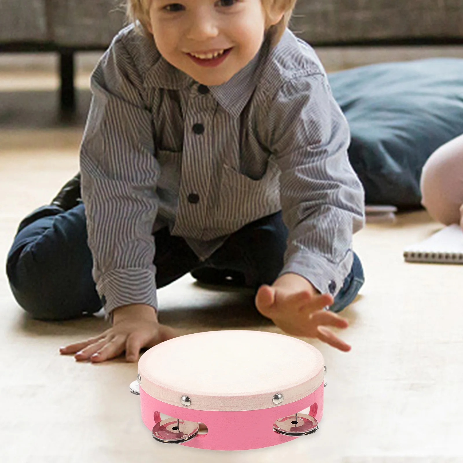 Tambourine for Church Hand Held Drum Clapping Professional Girls Party Musical Violin