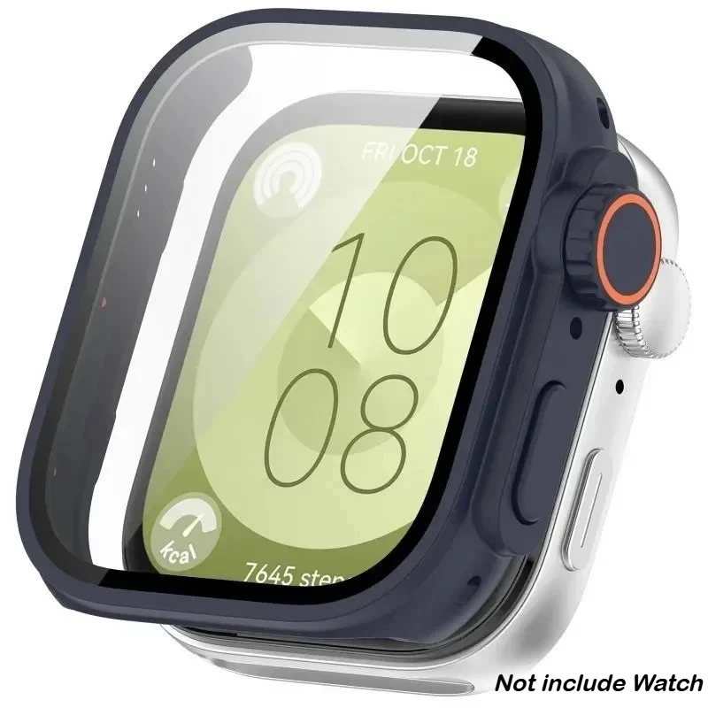 Ultra Case with Tempered Glass Screen Protector for Huawei Watch Fit Series
