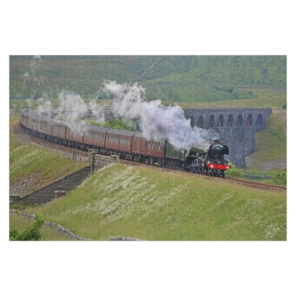 

60103 Flying Scotsman at Ribblehead 2 Jigsaw Puzzle Customized Gifts For Kids Personalized Baby Toy Woodens For Adults Puzzle