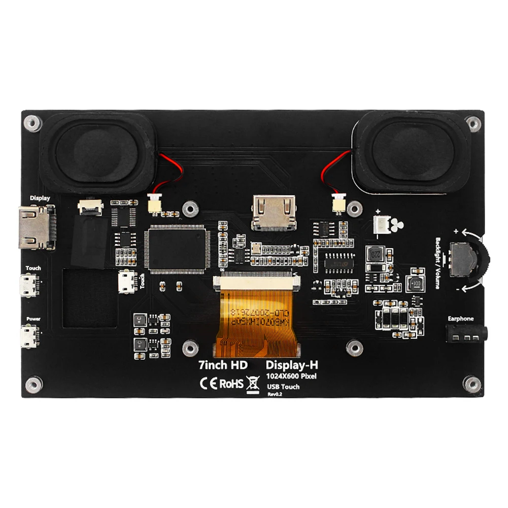 PC Ʈ ̴ PC Ϳ IPS ġ ũ ,   4B, 3B, 1024x600 HDMI ȣȯ ÷, 7 ġ
