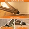 Upgraded Stainless Steel Caulking Tools, 4-In-1 Sealant Finishing Tool With 5 Silicone Squeegee, Grout Removal Tool Easy Install 6