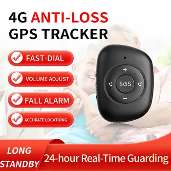 RF-V50 2G 3G 4G 개인 GSM GPS 추적 펜던트 알람 SOS 통화 가을 알람 버튼 노인을위한