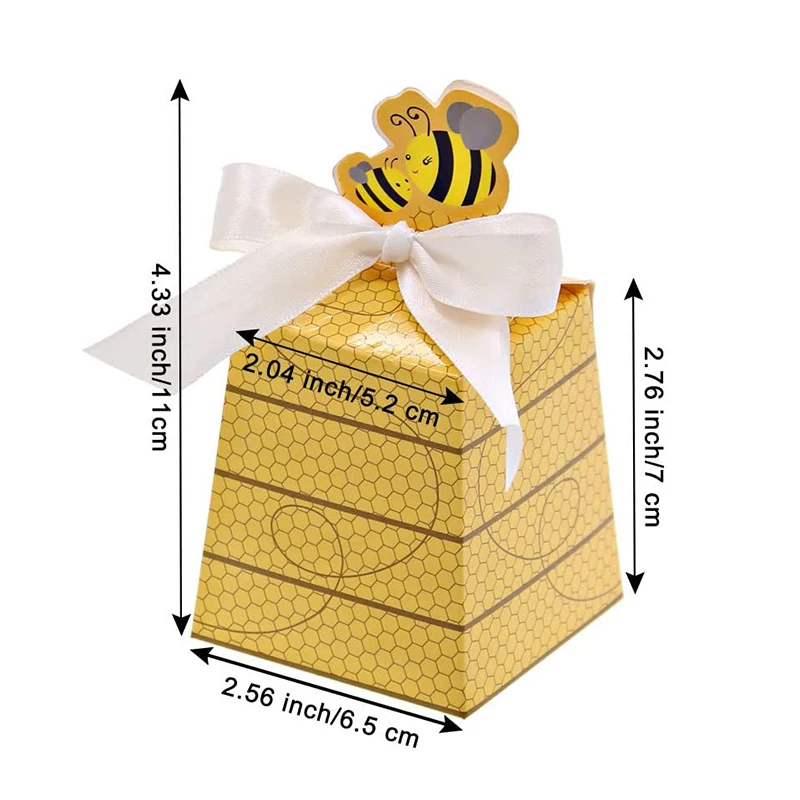 30pcs Cartoon Bee Candy Favors Boxes  Bumble Bee Party Favors - 30pcs  Cartoon Candy - Aliexpress