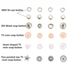 T5 Plastic Buttons Multifunction Snaps and 3 Kinds Replace Snap Pliers Set Buttons for Clothing Sewing Accessories & Craft 4