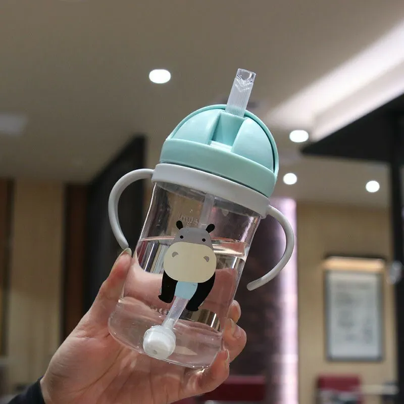 350ml Kids Straw Cup Bottle 6