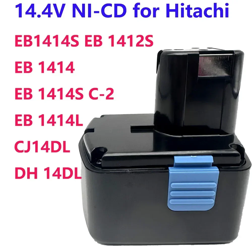 

Аккумулятор 14,4 В 3000 мАч, подходит для Hitachi EB1414S, EB1414S, EB1414L, EB1414S C-2, CJ 14DL, DH 14DL