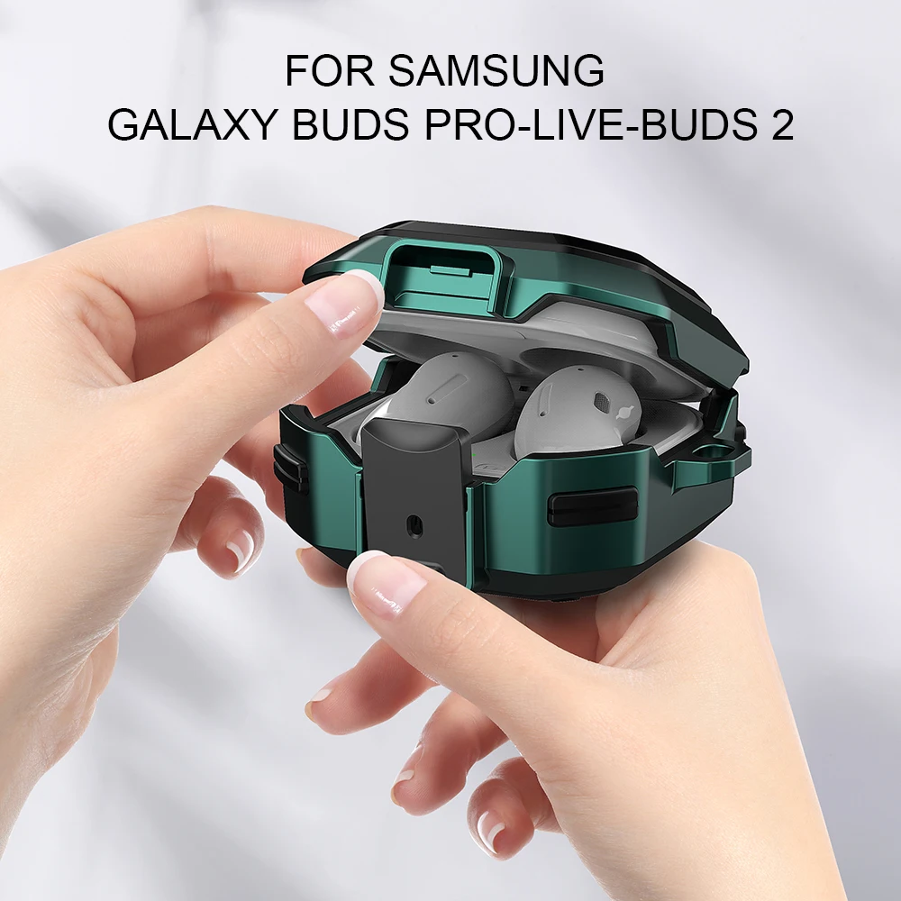 Shockproof TPU Case for Samsung Galaxy Buds Pro 2 Live Case Protective  Headphone Funda for Galaxy