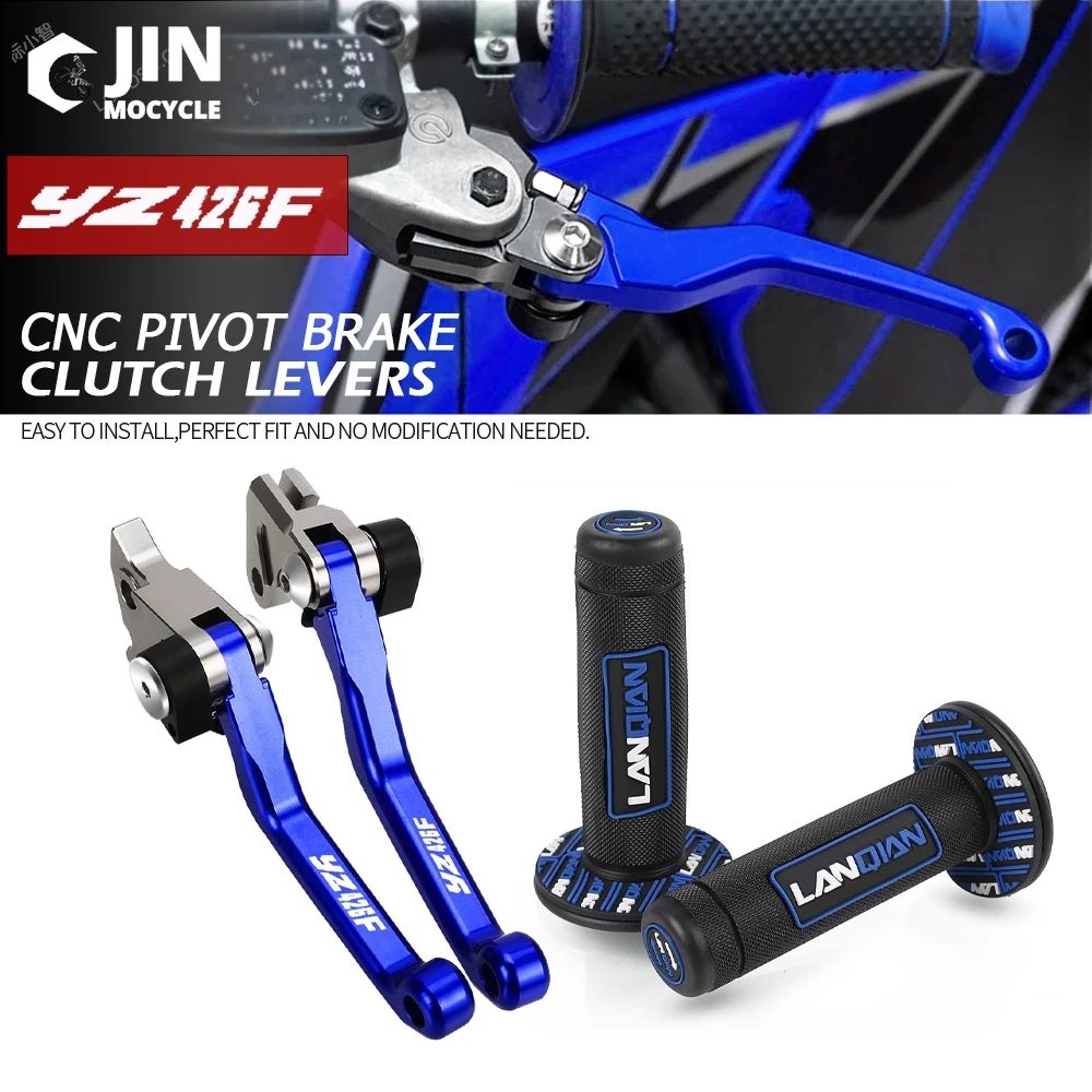 

CNC For YAMAHA YZ426F 2001 2002 2003 2004 2005 2006 2007 YZ 426F Foldable Pivot Dirt Bike Brake Clutch Levers Cable Lever Handle