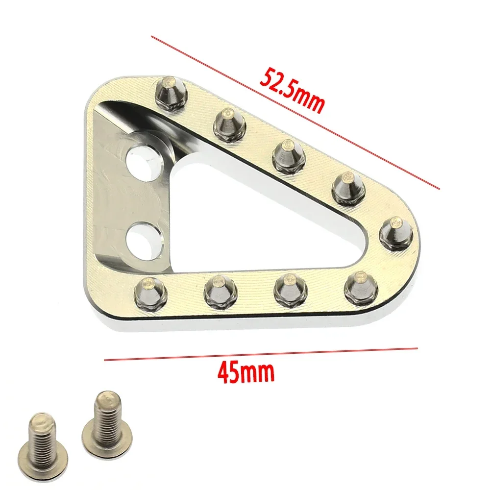 Puntale Pedale Del Freno Posteriore Arancio Maggiorato - Foto 5