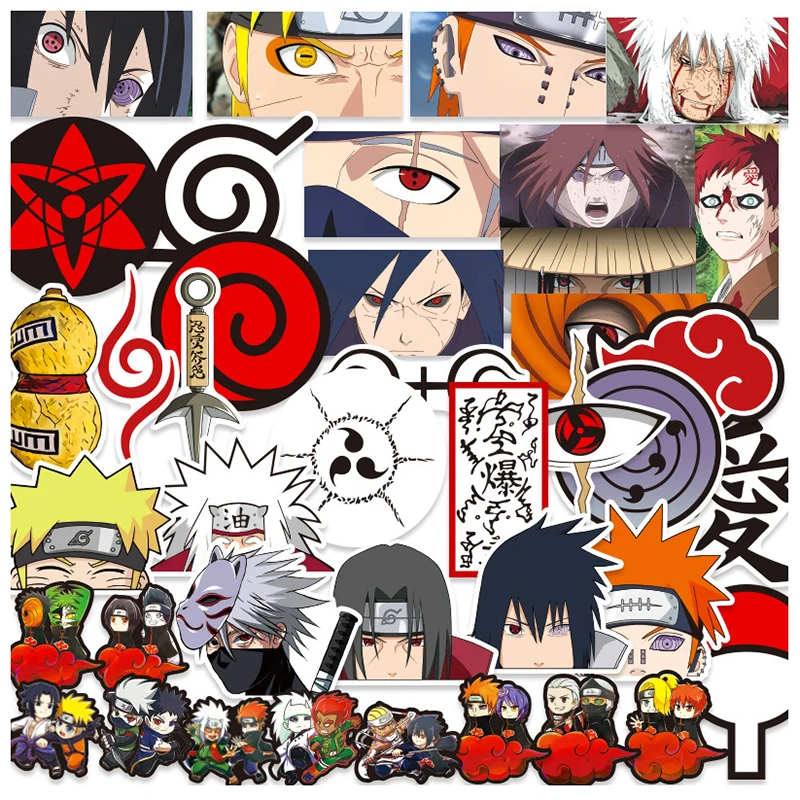 Shop Anime Naruto Eyes Waterproof Sticker with great discounts and prices  online - Dec 2023