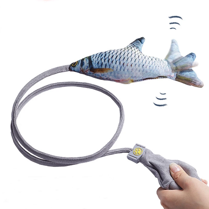 

Wholesale Popular Funny Catnip Toy Comfortable Soft Plush Cat Interactive Fish Pet Toy