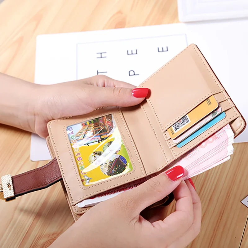 Women Long Standard Leather Wallet Hollow Out Leaves Decor Female Day Clutch Card Holder Money Purse Bags synthetic leather wallet leather coin purse leather bill organizer