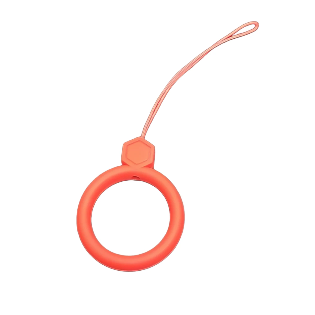 Soft Silicone Wrist Strap Lanyard Keychain