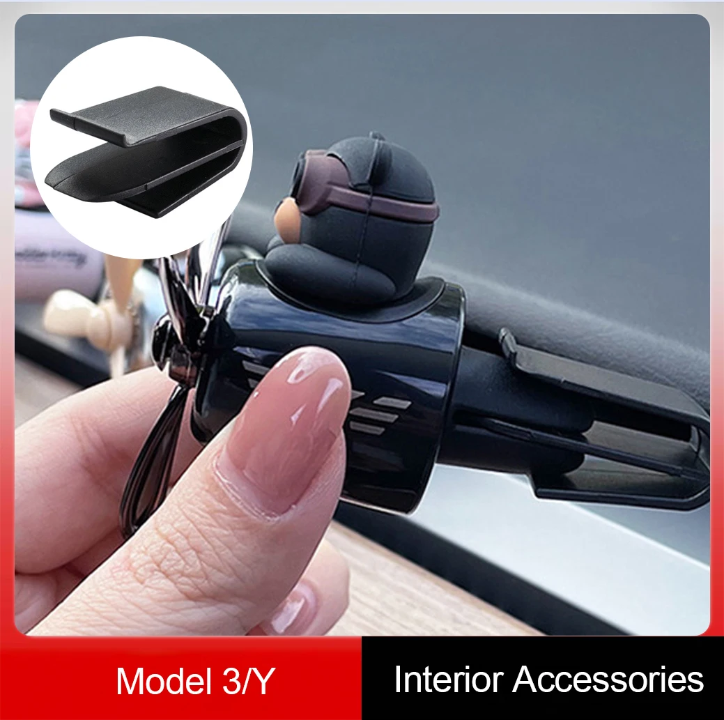 

Клипса для выпускного отверстия воздуха Tesla Model 3/Y, парфюмерный кронштейн, конвертер, автомобильная пряжка