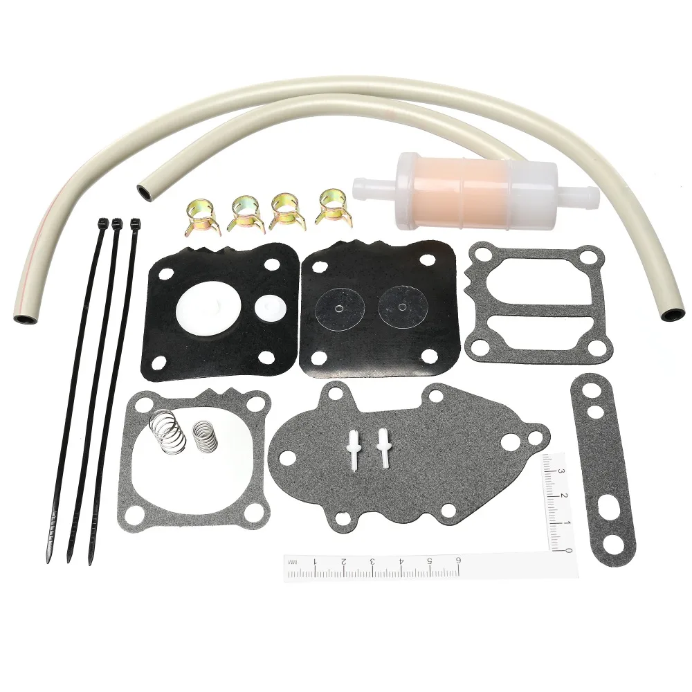 Fuel Pump Kit Diaphram Gasket Kit 18-7817 for various 40hp-275hp Mercury/Mariner Outboard 21-857005A1 fuel pump kit