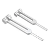 6Pcs/Set 128Hz 256Hz 512Hz 1024Hz 2048Hz 4096Hz Tuning Fork With Hammer For Tuning Fork Kit Healing Sound Vibration Tool 4
