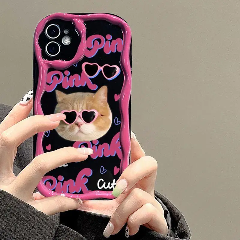Adorable Cat Phone Case | Stylish and Durable Couple Cover