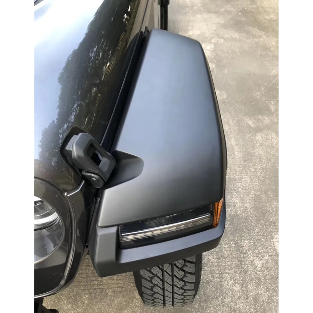 2PCS Front ABS High Wheel Eyebrow Fender Flare For Jeep For Wrangler JL