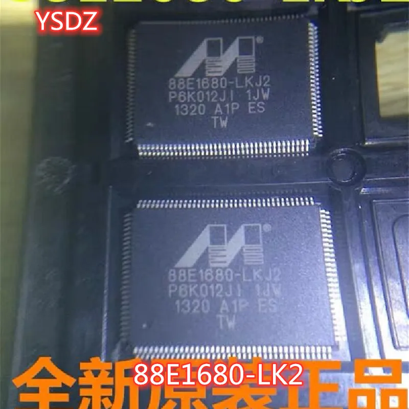 

1PCS~10PCS/LOT 88E1680-LKJ2 88E1680 QFP128 New original free